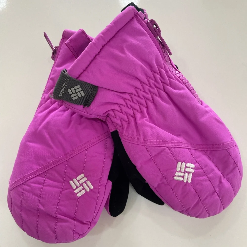 Columbia winter snow gloves mittens girl 3-4